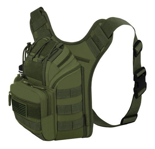 Mochila Militar Tactica Pechera Riñonera East West Parche Gr