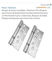 Comprar Bisagras De Acero Inoxidable Con Rolineras Tiberham De 4 X3 