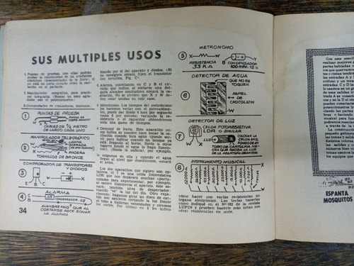 Imagen 4 de 5 de Mas Electronica Para Practicar * Suplemento Revista Lupin *