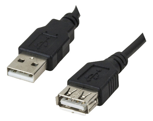 Cable Prolongador Alargue Usb Macho-hembra 1.8 Metros Vt-power Ja107