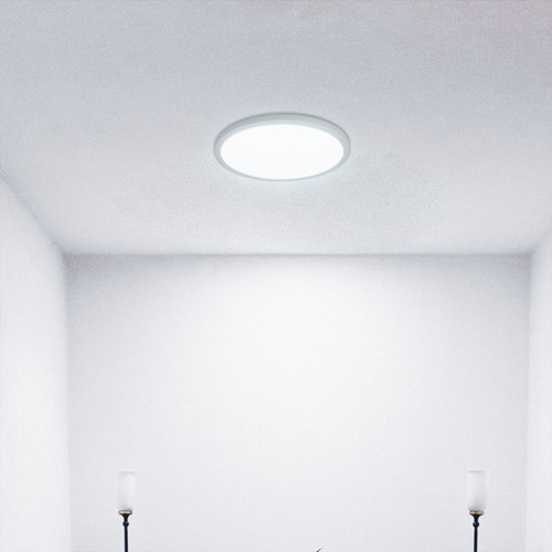 Lámpara 39123 De Techo Led Iluminación Potente Color Níquel Estevez Níquel
