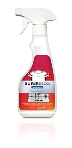 Imagem 1 de 2 de 8 Limpador Liquido Para Aco Inox 300ml Tramontina 60900050