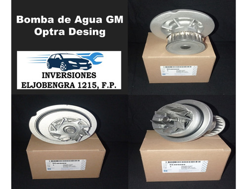 Bomba De Agua Chevrolet Optra