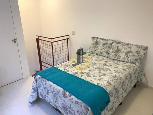 Apartamento Com 1 Dormitório Para Alugar, 35 M² Por R$ 1.800,00/mês - Vila Dom Pedro I - São Paulo/sp - Ap1641