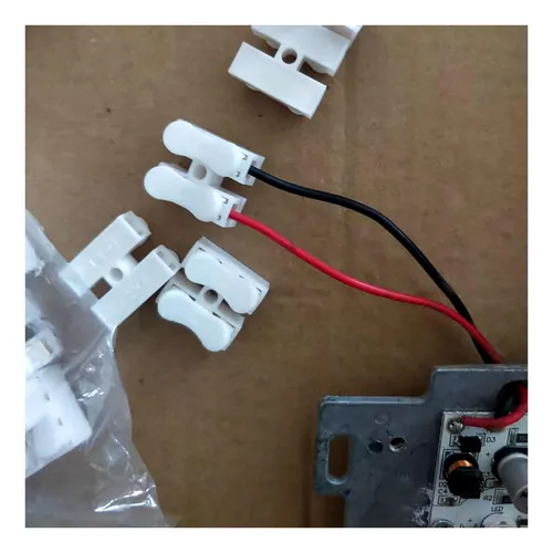 100 Piezas De Conectores De Alambre De Resorte, 2 Terminales