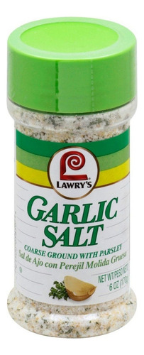 Sal De Ajo Y Perejil Molido Grueso Lawry's Garlic Salt 170gr