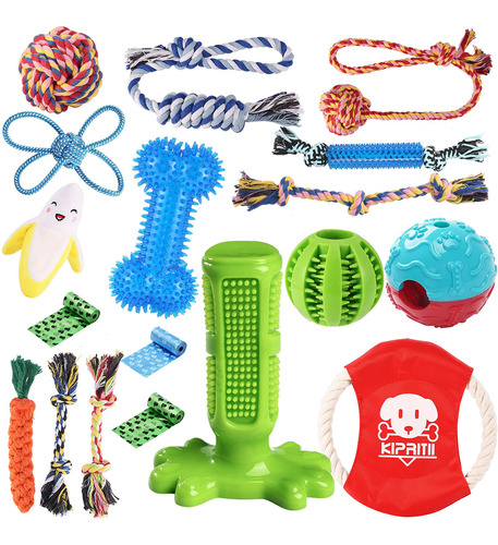 Kipritii Dog Toys Para Cachorros - 18 Cachorros De Paquetes