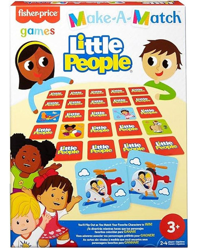 Fisherprice Juego De Cartas Con Tema De Gente Pequeña