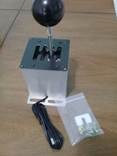 Câmbio Shift Usb P/ Pc Simulador Em Metal.