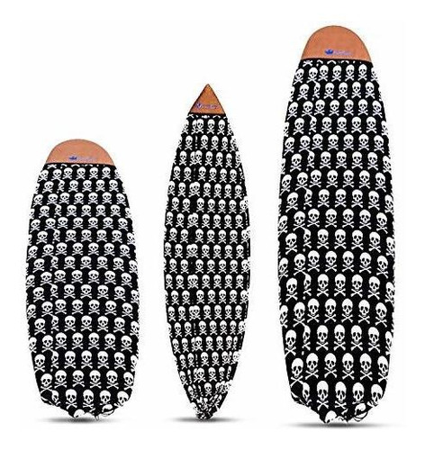 Fundas Wave Tribe - Calcetín Para Tabla De Surf, Calavera,