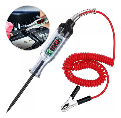 Probador De Corriente Automotriz Bolígrafo 6v-12v-24v-48v