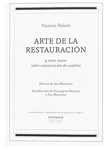 Libro Arte De La Restauración De Poleró Y Toledo Vicente