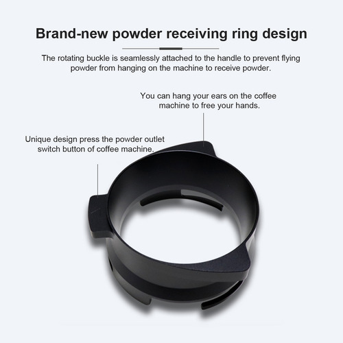 Embudo Dosificador De Café En Polvo De 54 Mm, Manos Libres,