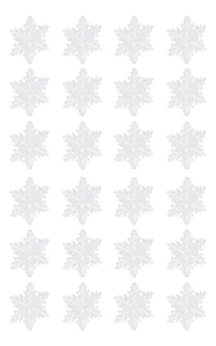 Colgante Decorativo Con Forma De Copo De Nieve Navideño, 24
