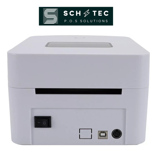 Impresora Térmica Nictom It04 Blanco + 3 Rollos 100x150 Blanco