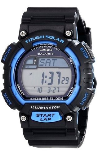Reloj Casio Digital Corredor Stl-s100h-2 Energia Solar 100m