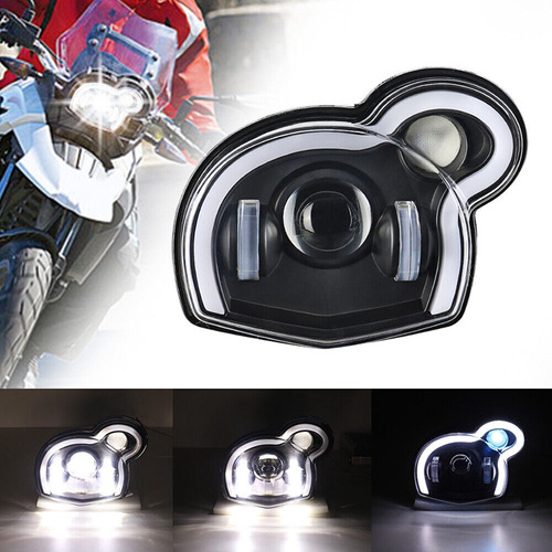 Luces Led Para G650gs Sertao R13 2011-2017 Con Ojo De Diablo