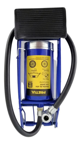Imagen 4 de 6 de Bomba De Pedal Para Inflar, 58 Psi, Pretul 21693