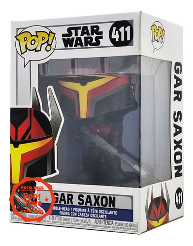 Funko Pop - Star Wars - Clone Wars - Gar Saxon No. 411
