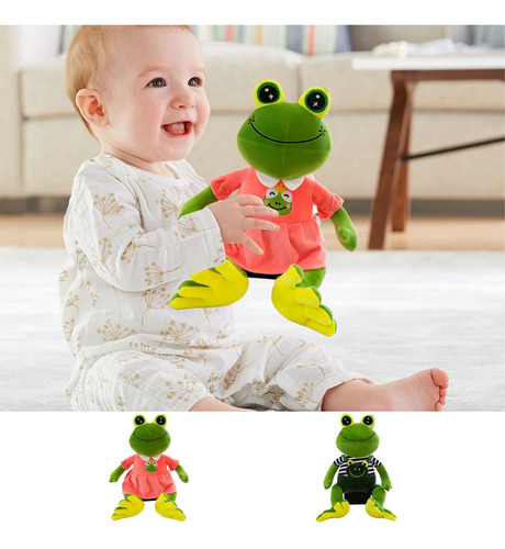 Rana De Peluche Verde, Rana De Peluche, Pareja De Ranas De