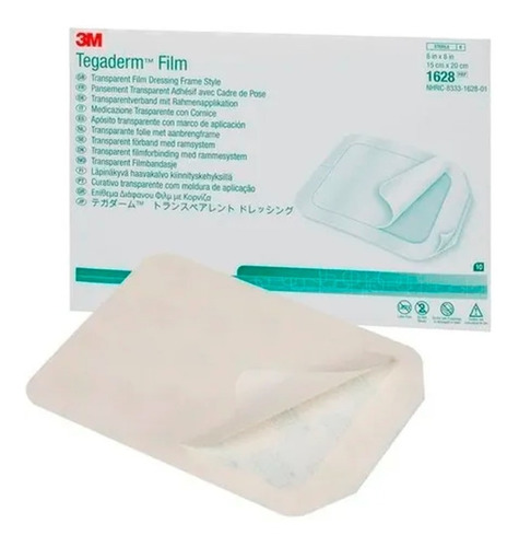 3m Tegaderm 1628w 15 X 20 Apósito Transparente Caja X 10 Uni