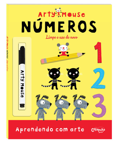 Arty Mouse numeros, de Stanley, Mandy. Arty Mouse Editorial Catapulta Editores Ltda, capa mole em português, 2016