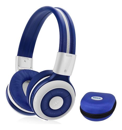 Auriculares Headphones Bluetooth Cable Simolio Con Microf...