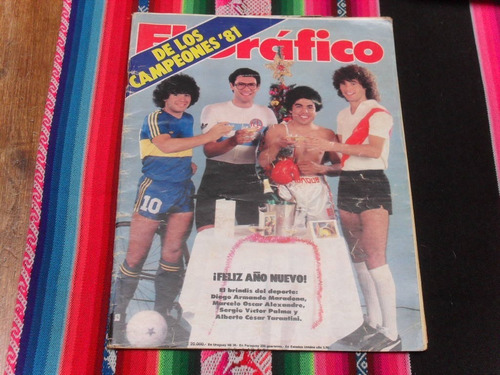 Revista El Grafico 3247 - Numero De Los Campeones 1981 