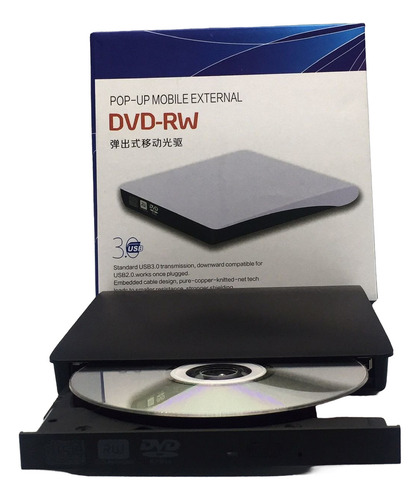 Lectora Grabadora Externa Usb Dvd Cd Ultra Slim Ps4 Ps5 41