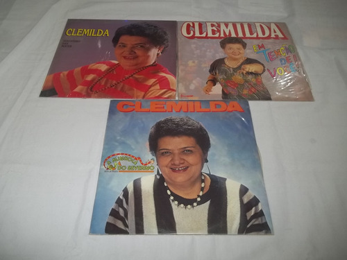 Lp Vinil - Clemilda - 3 Discos