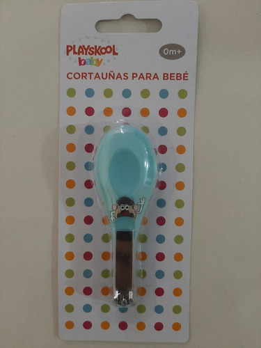 Corta Uñas Para Bebe Playskool Baby Celeste
