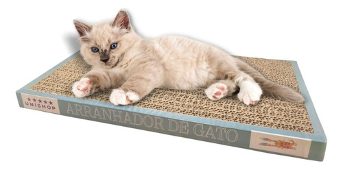 Brinquedo Arranhador Gatos Cama Pets Em Papelão Reforçado