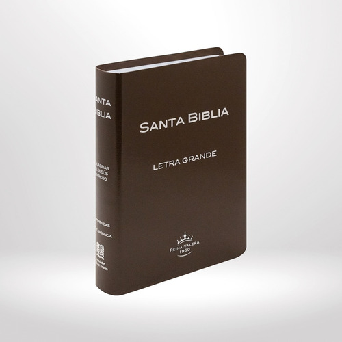 Imagen 3 de 6 de Biblia Letra Grande En Tapa Imitación Pie Reina Valera 1960