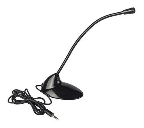 Microfono Condensador Cuello De Ganso Con Base Cable Oferta