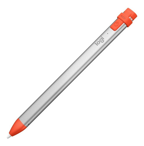 Crayon Lápiz Digital Para iPad Logitech Plata/naranja