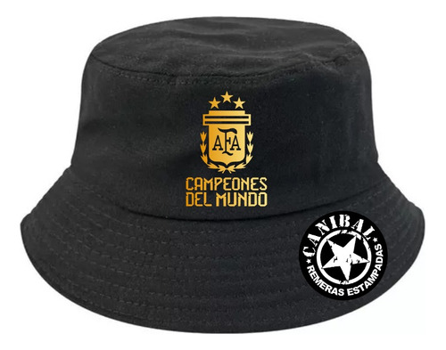 Gorro Piluso Afa Argentina Campeon Canibal