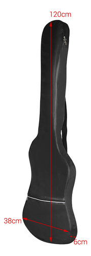 Para Baixo Elétrico, Mochila Acolchoada De 20 Mm E Guitarra