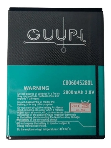 Bateria Pila Blu G6 C806045280l Marca Guupi 