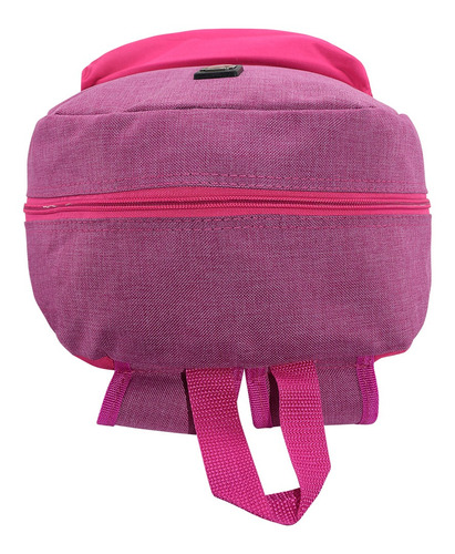Imagen 5 de 8 de Swissbrand Mochila Large Textil Rosa Fucsia Mujer 82627