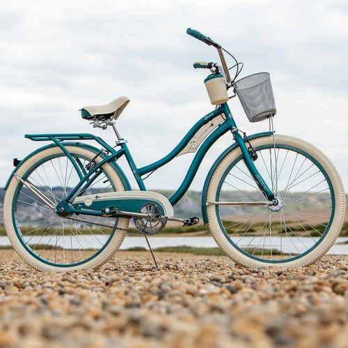Bicicleta R24 Huffy Deluxe Canasta Porta Vaso Crusier Nuevas