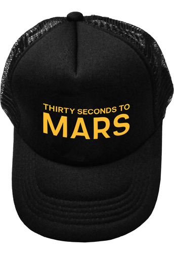 Gorra Malla 30 Seconds To Mars Rock Estampada Tv Urbanoz