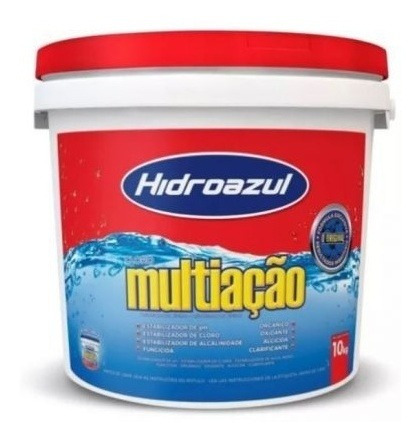 Cloro Hidroazul Multiação 10kg