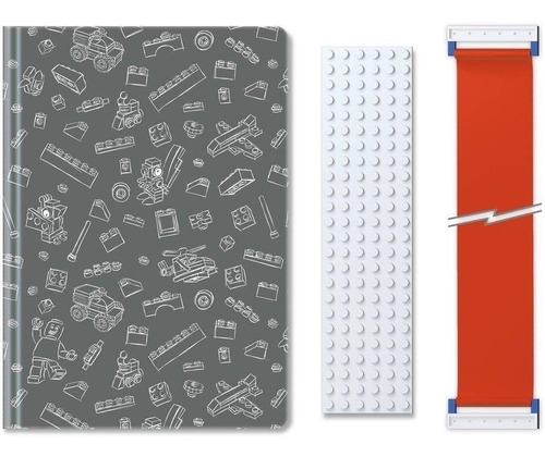 Imagen 3 de 3 de Libreta Lego Con Banda