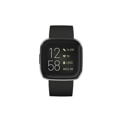 Smartwatch Fitbit Versa 2 Caja De  Aluminio Carbon Aluminium