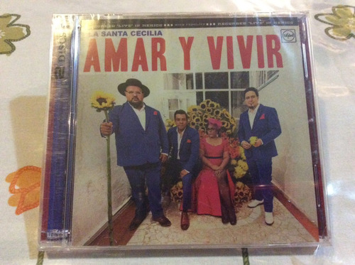 Cd La Santa Cecilia Amar Y Vivir Cd+dvd