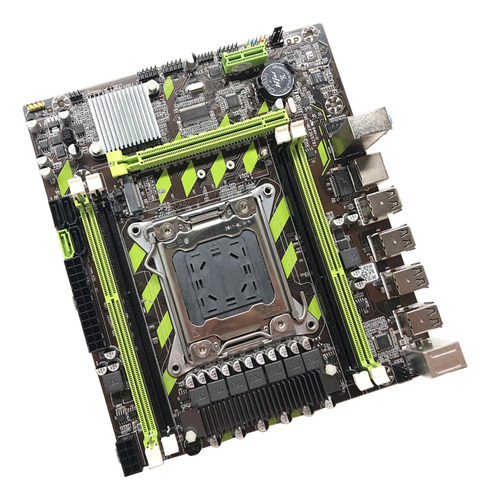 Placa Base X79 Lga 2011 Socket Ddr3 M-atx Placa Base Para E5