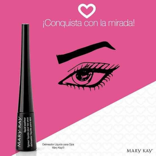 Delineador Líquido Negro Ojos Mary Kay