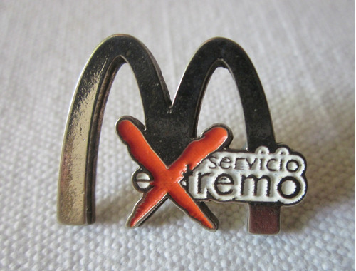 Pin Mcdonalds Servicio Extremo