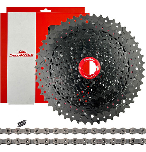 Pacha 11 Vel. Sunrace Mx8 11-46 + Cadena Shimano Hg901 Mtb