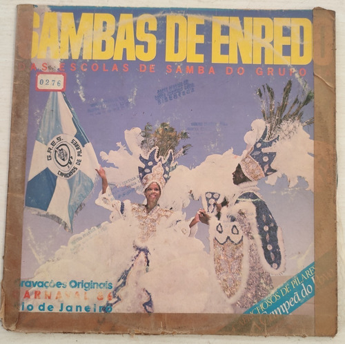 Lp Sambas De Enredo Rio - Carnaval 86 